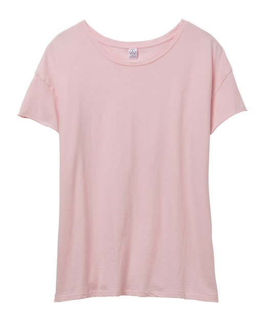 04861C1 - Alternative Ladies' Rocker Garment-Dyed Distressed T-Shirt