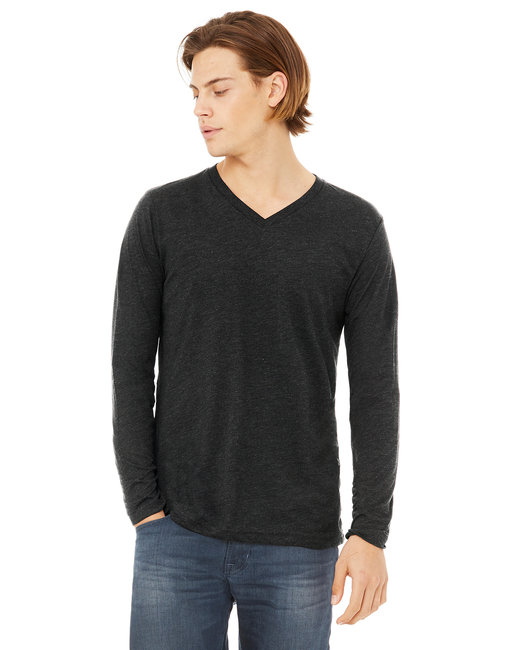 3425 - Bella + Canvas Unisex Jersey Long-Sleeve V-Neck T-Shirt