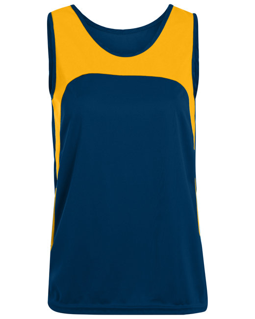 342 - Augusta Ladies Wicking Polyester Sleeveless Jersey with Contrast Inserts