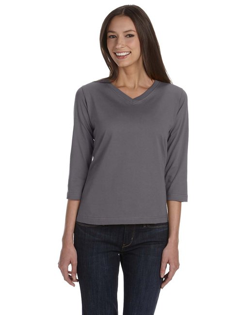 3577 - LAT Ladies' Premium Jersey 3/4-Sleeve T-Shirt