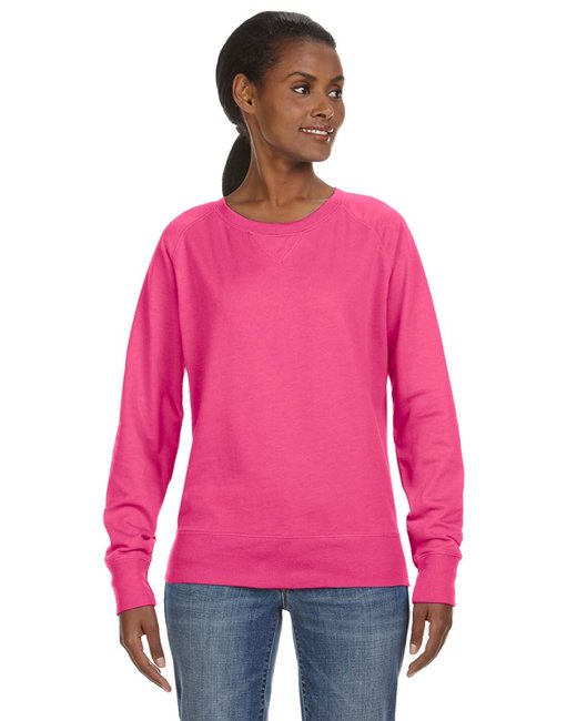 3762 - LAT Ladies' French Terry Slouchy Pullover