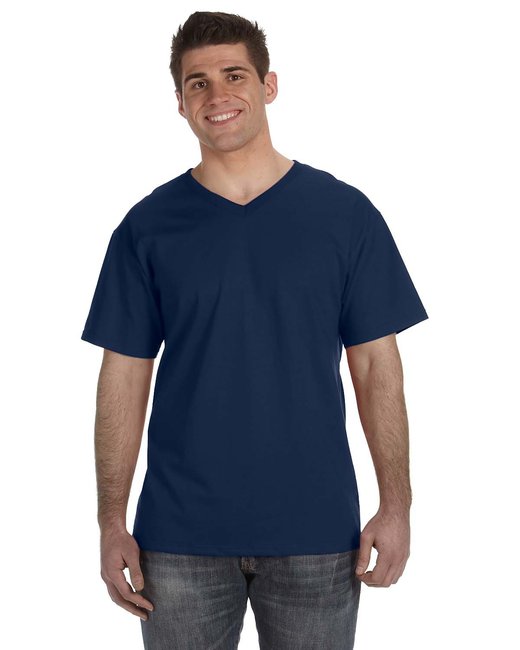 39VR - Fruit of the Loom Adult 5 oz. HD Cotton™ V-Neck T-Shirt