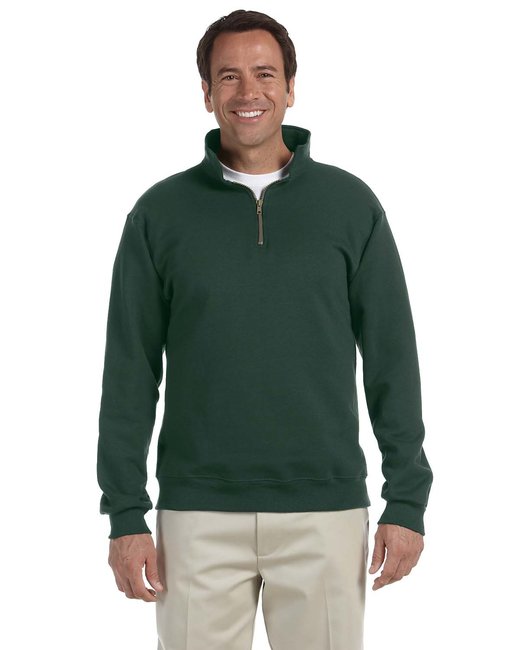 4528 - Jerzees Adult 9.5 oz. Super Sweats® NuBlend® Fleece Quarter-Zip Pullover