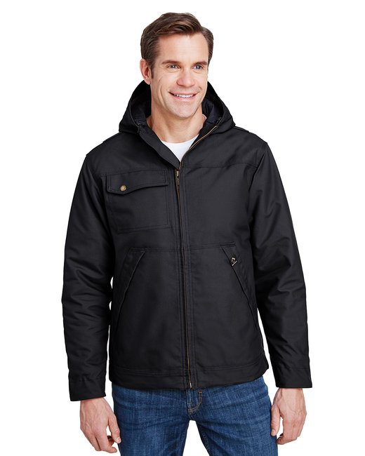 5065 - Dri Duck Men's 8.5oz, 60% Cotton/40% Polyester Storm Shield TM Hooded Canvas Yukon Jacket