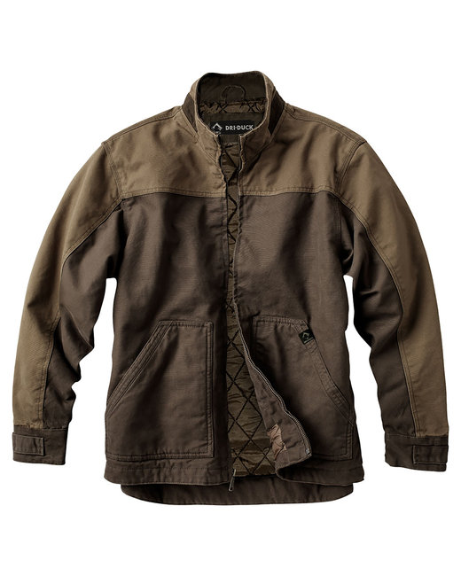 5089T - Dri Duck Men's 100% Cotton 12oz Canvas/3oz Polyfill Insulation Tall Horizon Jacket
