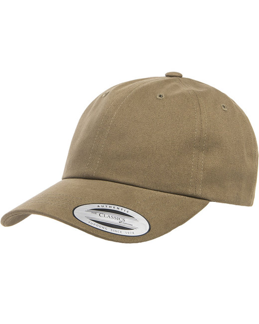 6245PT - Yupoong Adult Peached Cotton Twill Dad Cap
