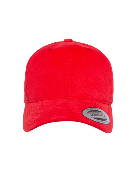 6363V - Yupoong Adult Brushed Cotton Twill Mid-Profile Cap