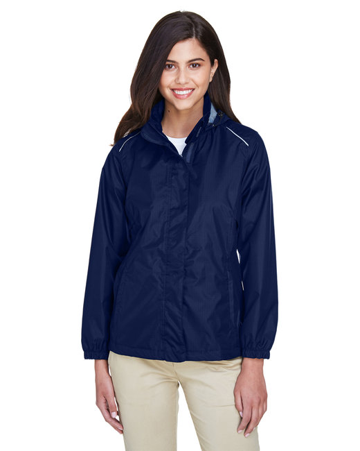 78185 - Core 365 Ladies' Climate Seam-Sealed Lightweight Variegated Ripstop Jacket