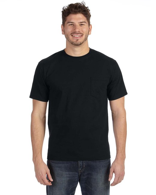 783AN - Anvil Adult Midweight Pocket T-Shirt