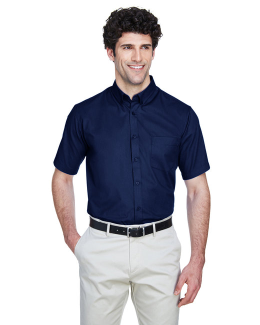 88194T - Core 365 Men's Tall Optimum Short-Sleeve Twill Shirt