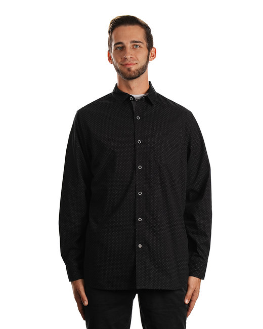 B8290 - Burnside Men's Peached Poplin Woven Shirt