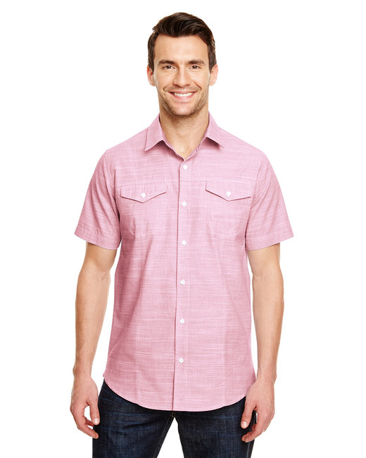 B9247 - Burnside Men's Textured Woven Shirt