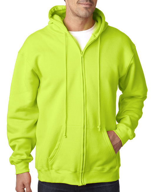 BA900 - Bayside Adult  9.5oz., 80% cotton/20% polyester Full-Zip Hooded Sweatshirt