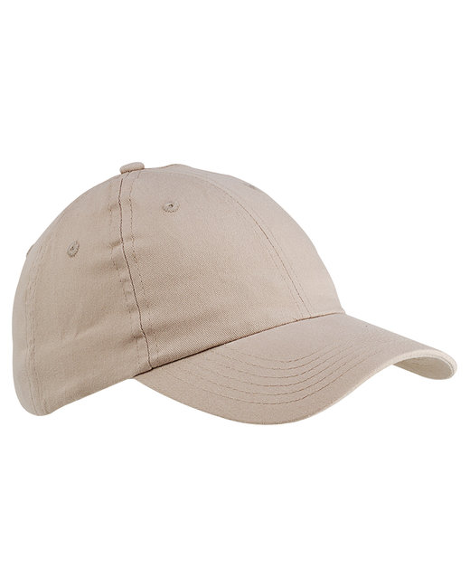 BX001 - Big Accessories 6-Panel Brushed Twill Unstructured Cap