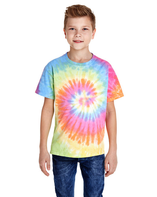 CD100Y - Tie-Dye Youth 5.4 oz. 100% Cotton T-Shirt