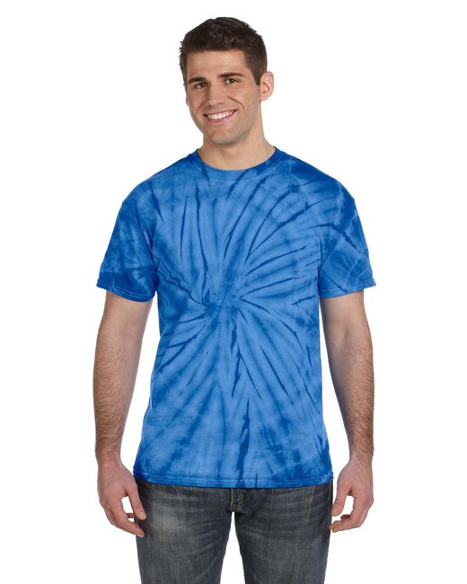 CD101 - Tie-Dye Adult 5.4 oz. 100% Cotton Spider T-Shirt