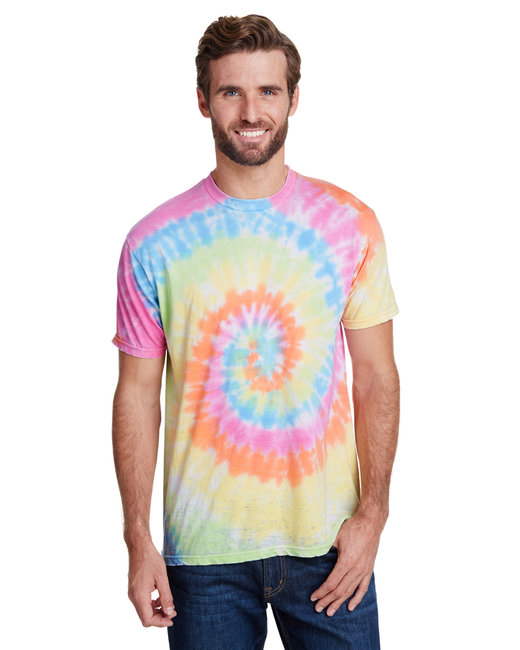 CD1090 - Tie-Dye Adult Burnout Festival T-Shirt