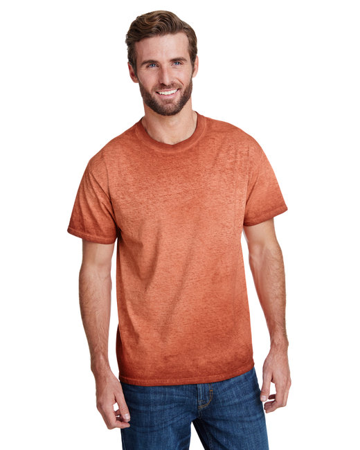 CD1310 - Tie-Dye Adult Oil Wash T-Shirt