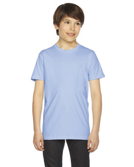 2201W - American Apparel Youth Fine Jersey Short-Sleeve T-Shirt