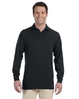 437ML - Jerzees Adult 5.6 oz. SpotShield™ Long-Sleeve Jersey Polo