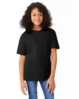 498Y - Hanes Youth 4.5 oz., 100% Ringspun Cotton nano-T® T-Shirt