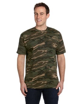 939 - Anvil Midweight Camouflage T-Shirt