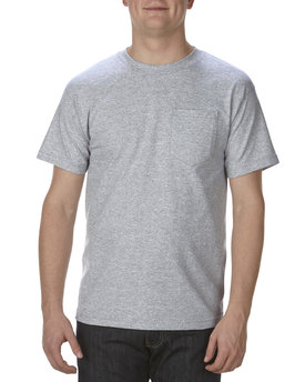 AL1305 - Alstyle Adult 6.0 oz., 100% Cotton Pocket T-Shirt