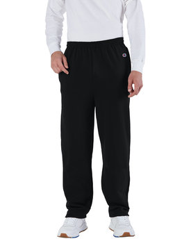 P800 - Champion Adult 9 oz. Double Dry Eco® Open-Bottom Fleece Pant with Pockets