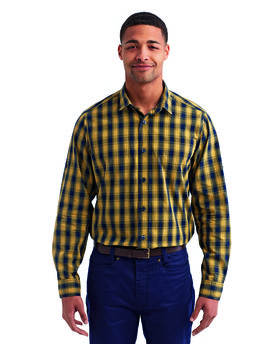 RP250 - Artisan Collection by Reprime Men's Mulligan Check Long-Sleeve Cotton Shirt