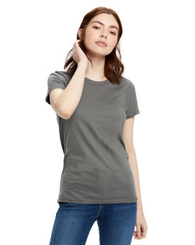 US100 - US Blanks Ladies' Made in USA Short Sleeve Crew T-Shirt