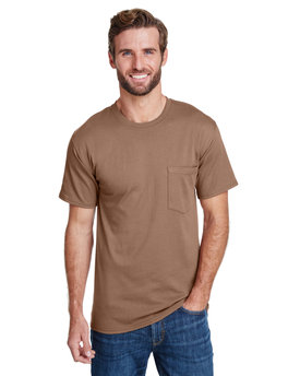 W110 - Hanes Adult Workwear Pocket T-Shirt