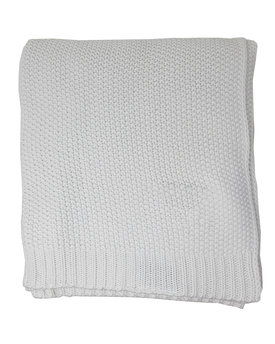 Palmetto Blanket Company Aliehs Crochet Knit Throw