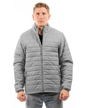 Burnside Adult Box Quilted Puffer Jacket