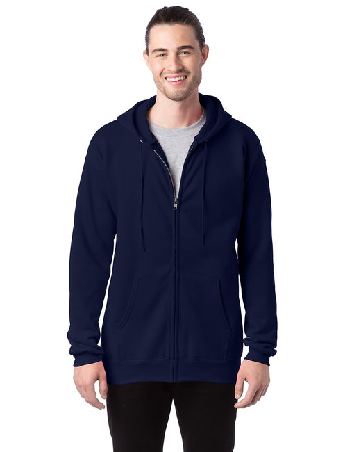 F280 HANES Adult 9.7 oz. Ultimate Cotton 90/10 Full-Zip Hooded Sweatshirt