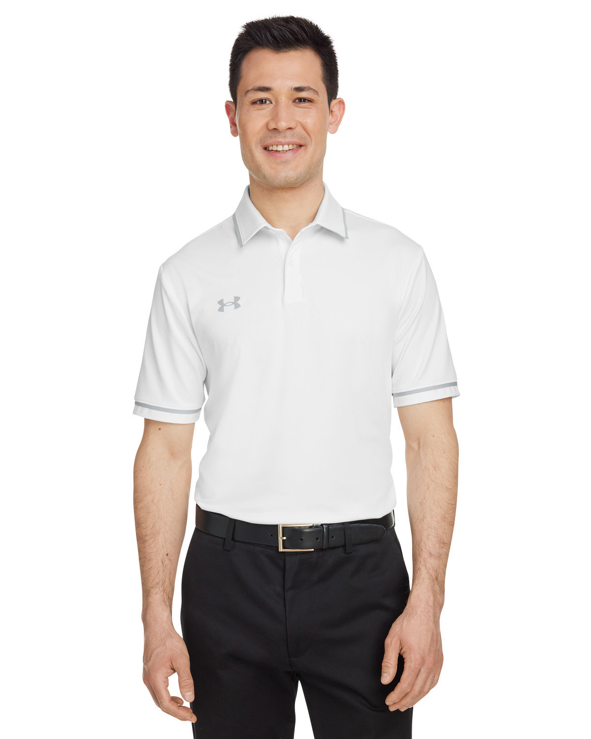 Mens Tipped Teams Performance Polo-