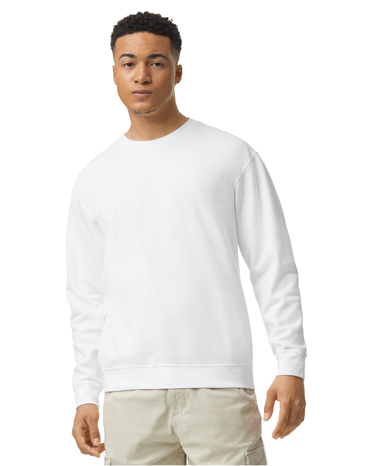 Unisex Lighweight Cotton Crewneck Sweatshirt-Comfort Colors