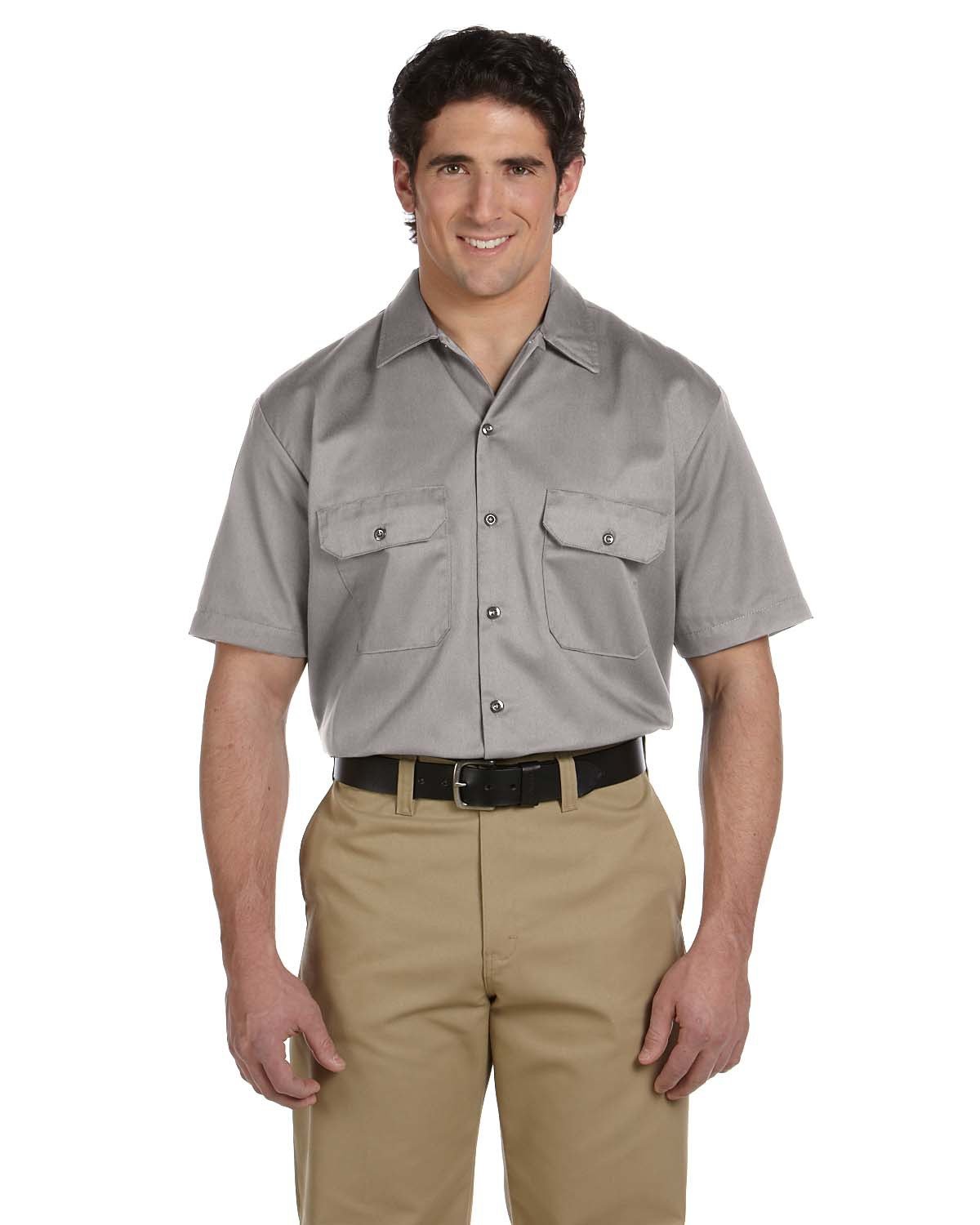 Mens Short-Sleeve Work Shirt-Dickies