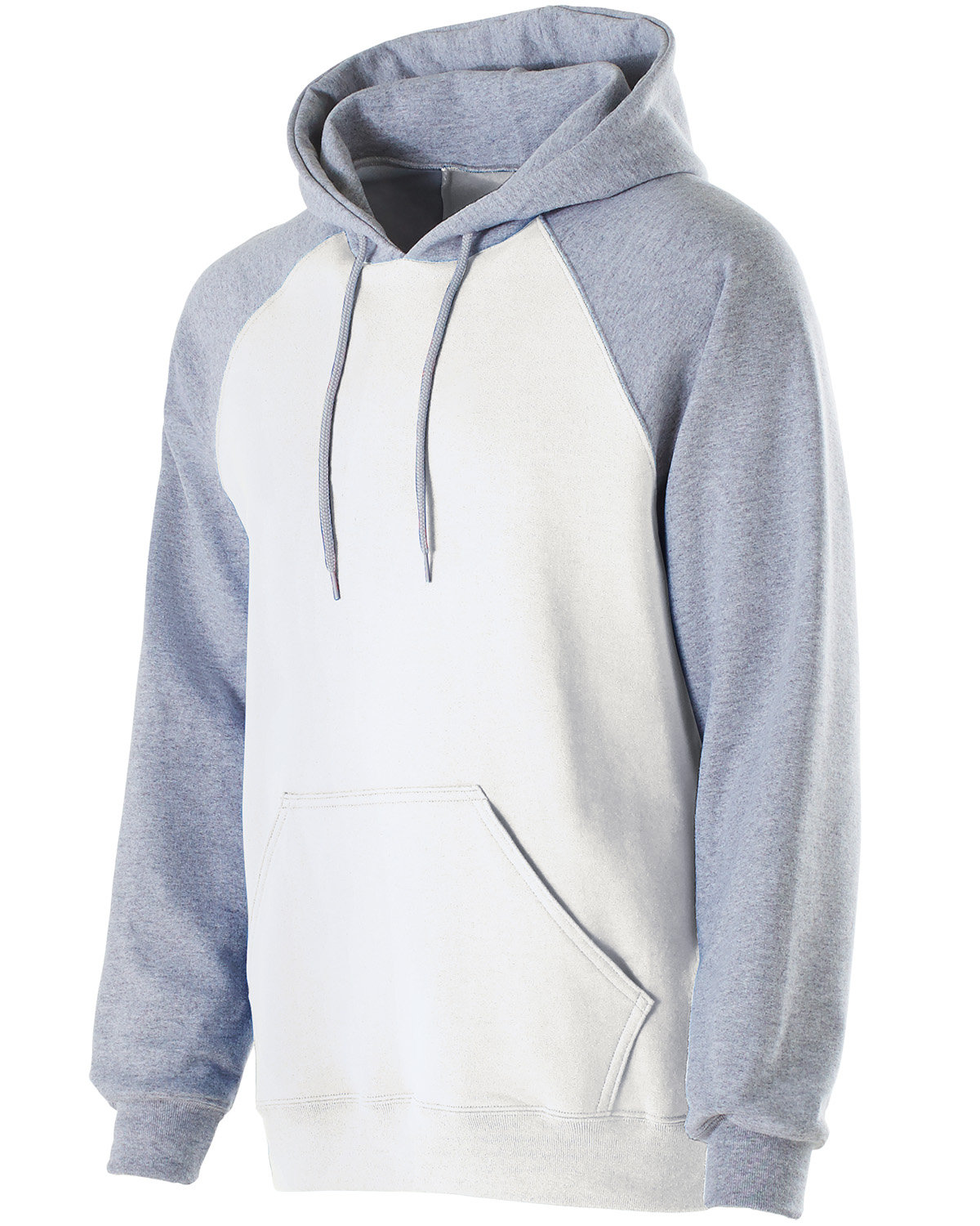 Adult Cotton/Poly Fleece Banner Hoodie-Holloway