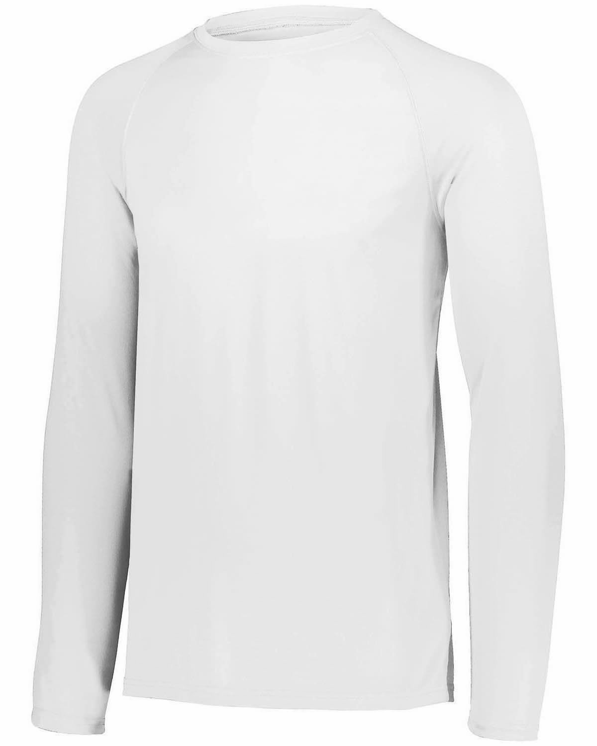 Adult Attain Wicking Long&#45;Sleeve T&#45;Shirt-Augusta Sportswear