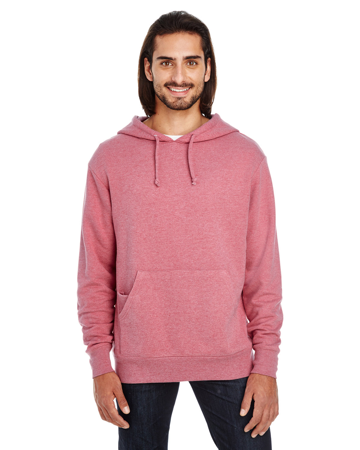 Unisex Triblend French Terry Hoodie-Threadfast Apparel