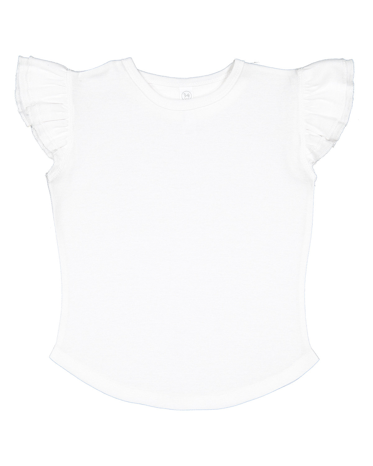 Toddler Flutter Sleeve T-Shirt-Rabbit Skins