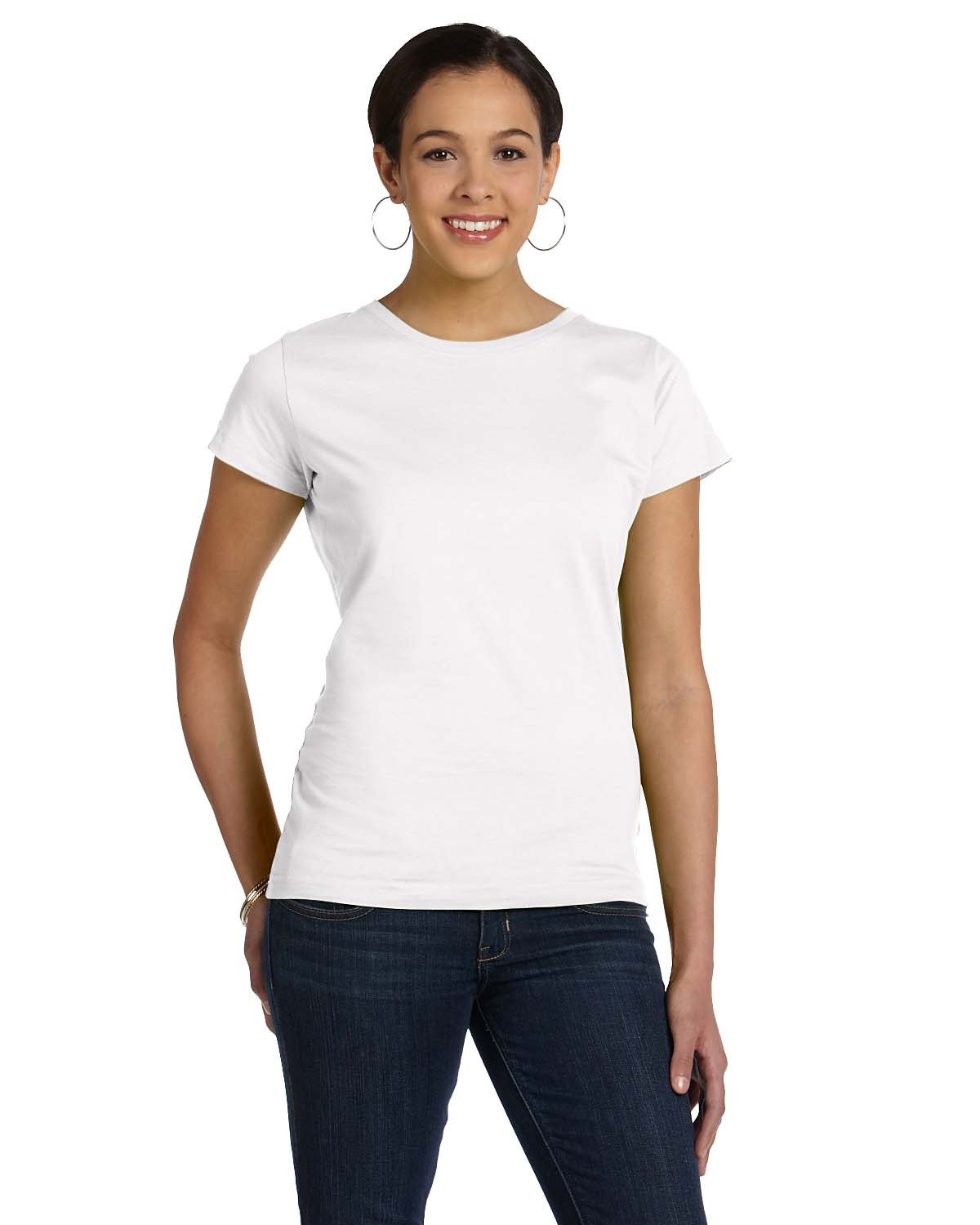 Ladies Fine Jersey T-Shirt-LAT