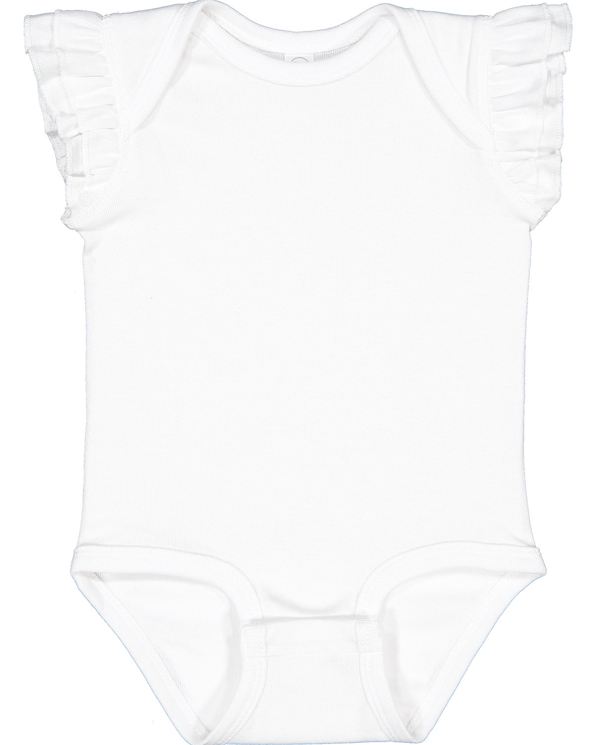 Infant Flutter Sleeve Bodysuit-Rabbit Skins