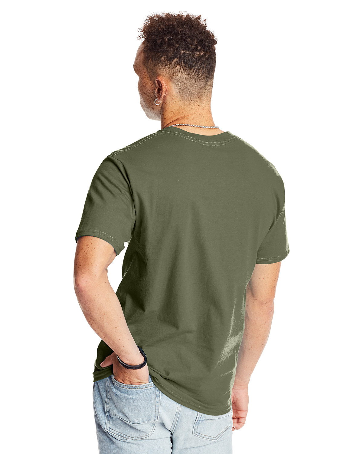 Hanes Beefy T Mens Cotton T Shirt 61 Oz Short Sleeve 5180 S 3xl 25
