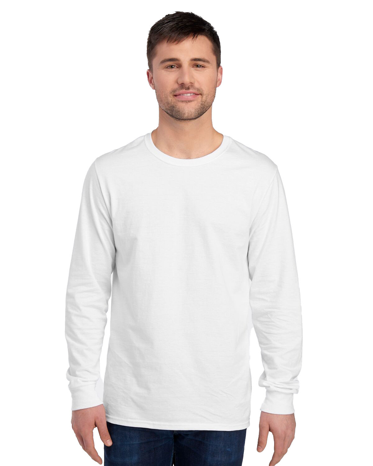 Adult Premium Blend Long&#45;Sleeve T&#45;Shirt-Jerzees