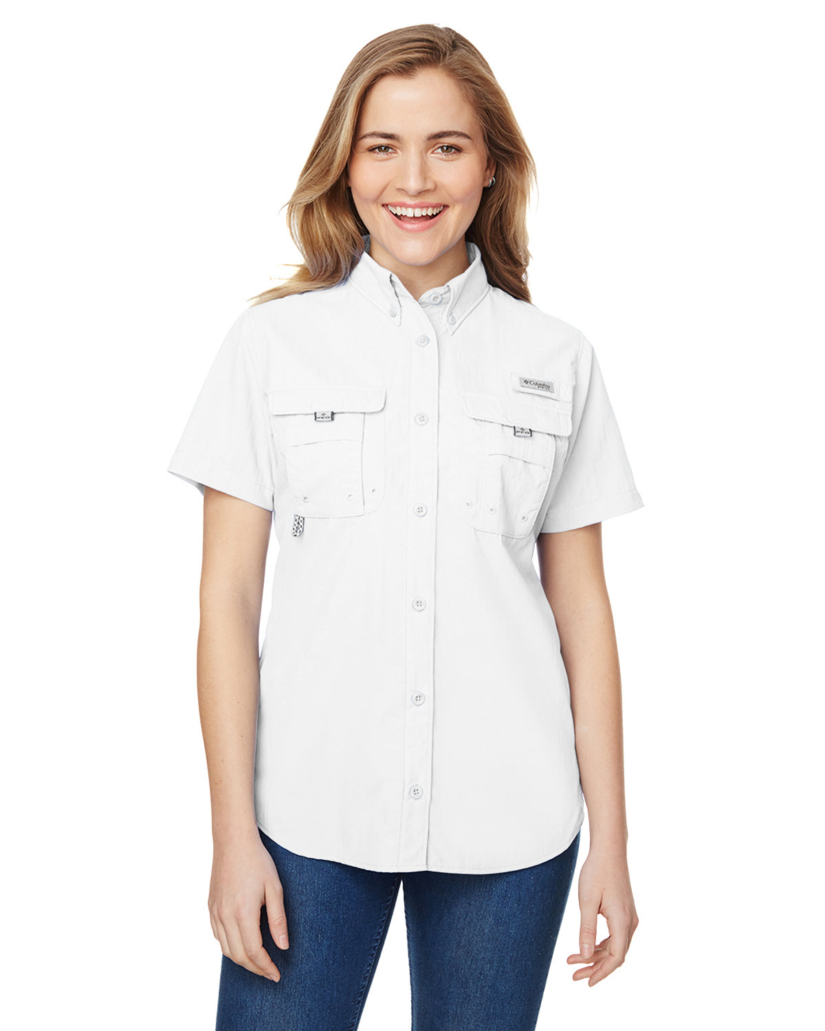 Ladies Bahama™ Short-Sleeve Shirt-Columbia