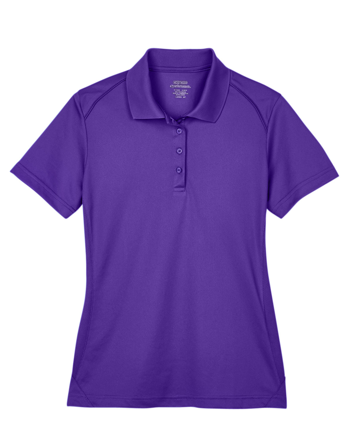 4X Campus Purple Shield Mens Performance Snag Protection Short Sleeve Polo Shirt