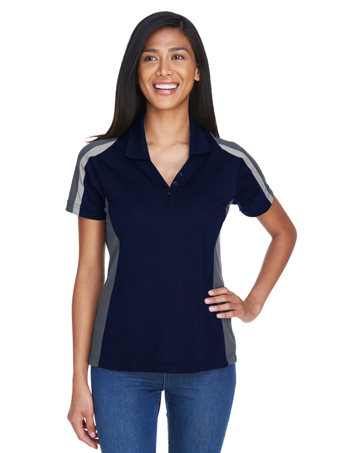 Ladies Eperformance™ Strike Colorblock Snag Protection Polo-