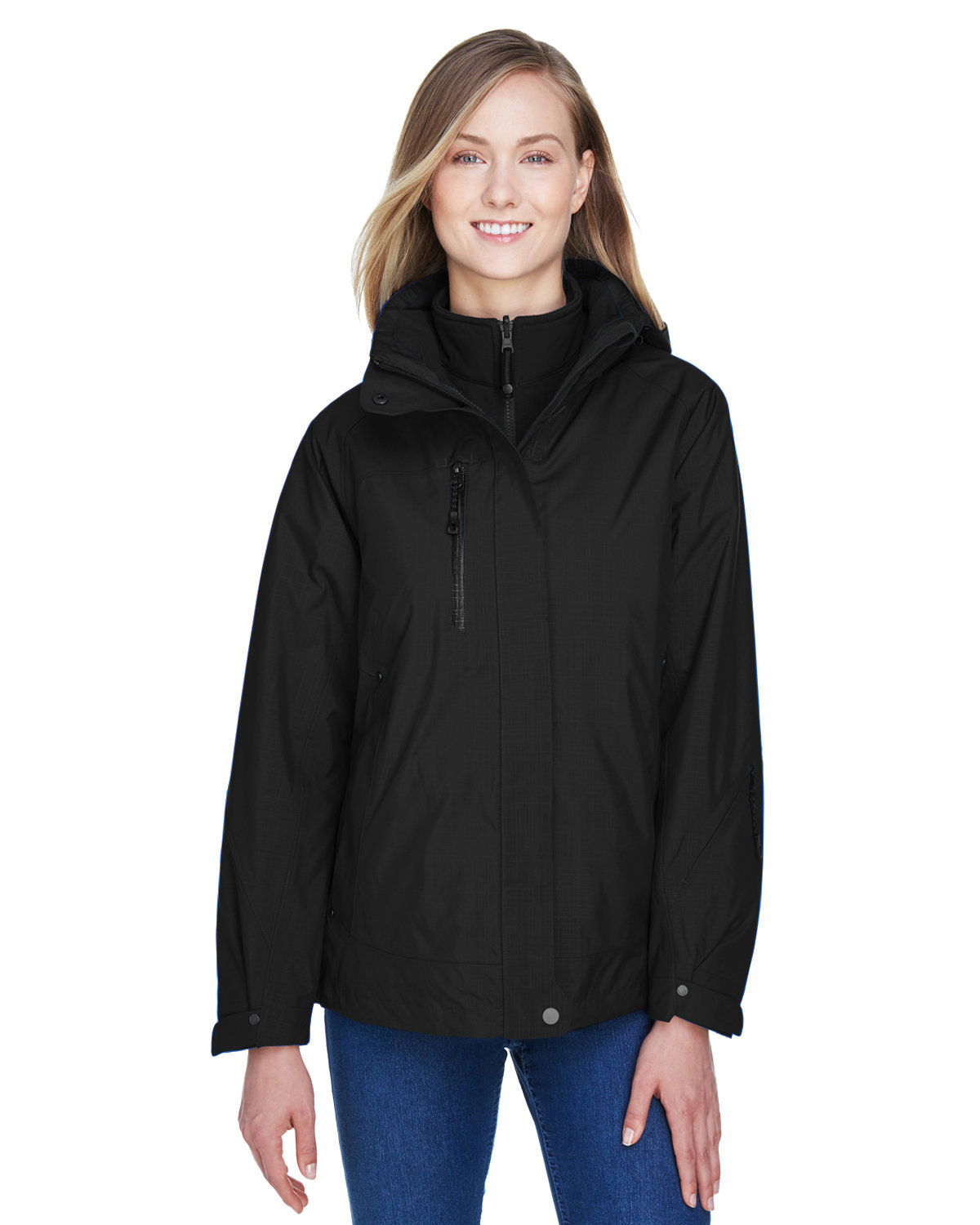 Ladies Caprice 3-In-1 Jacket With Soft Shell Liner-North End