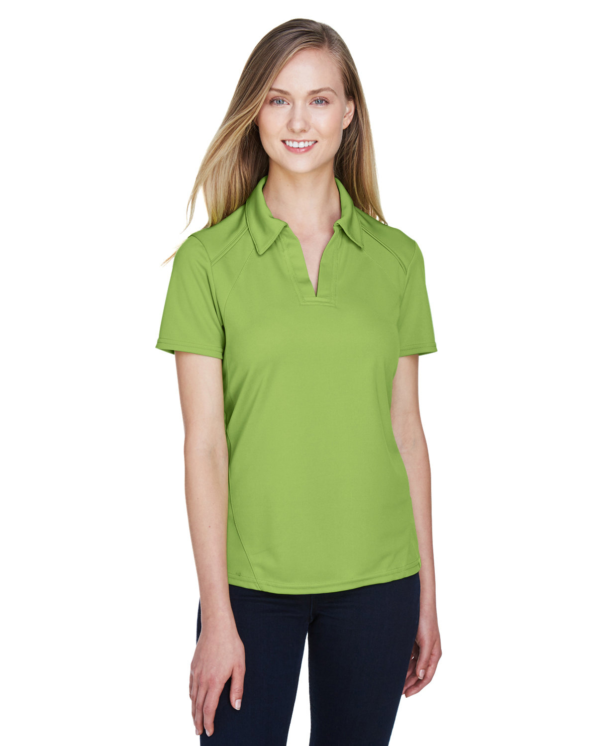 Ladies Recycled Polyester Performance Pique Polo-North End